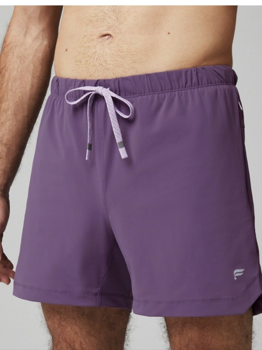 Fabletics The One 5" Purple Athletic Shorts Size Medium